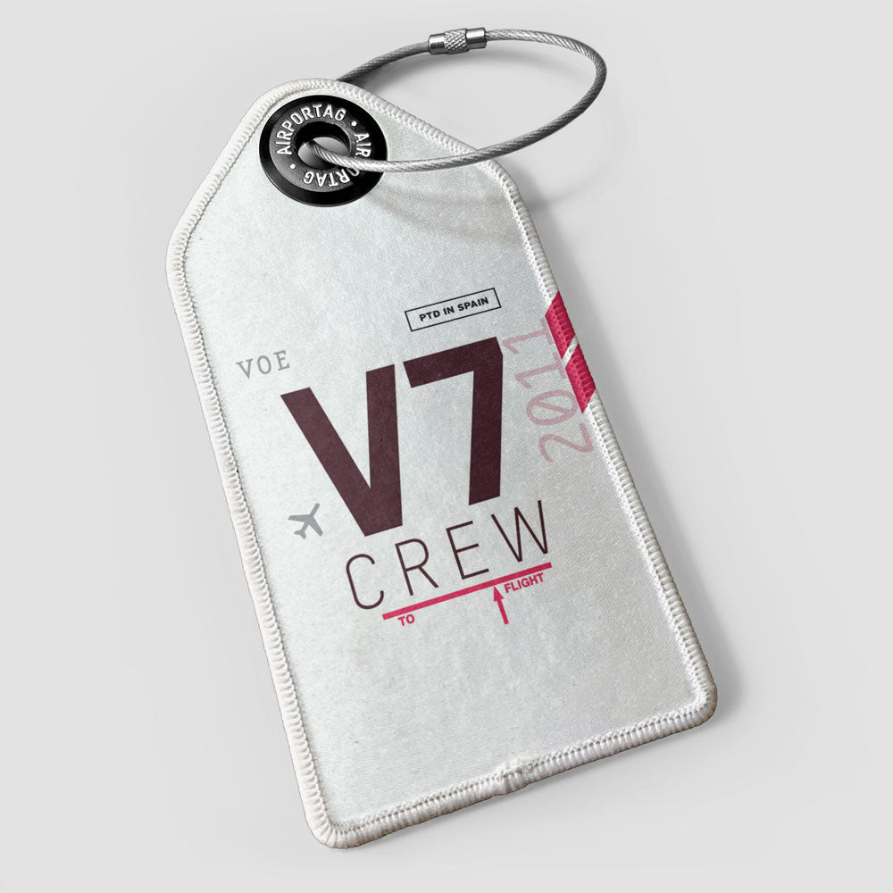 V7 - Étiquette de bagage