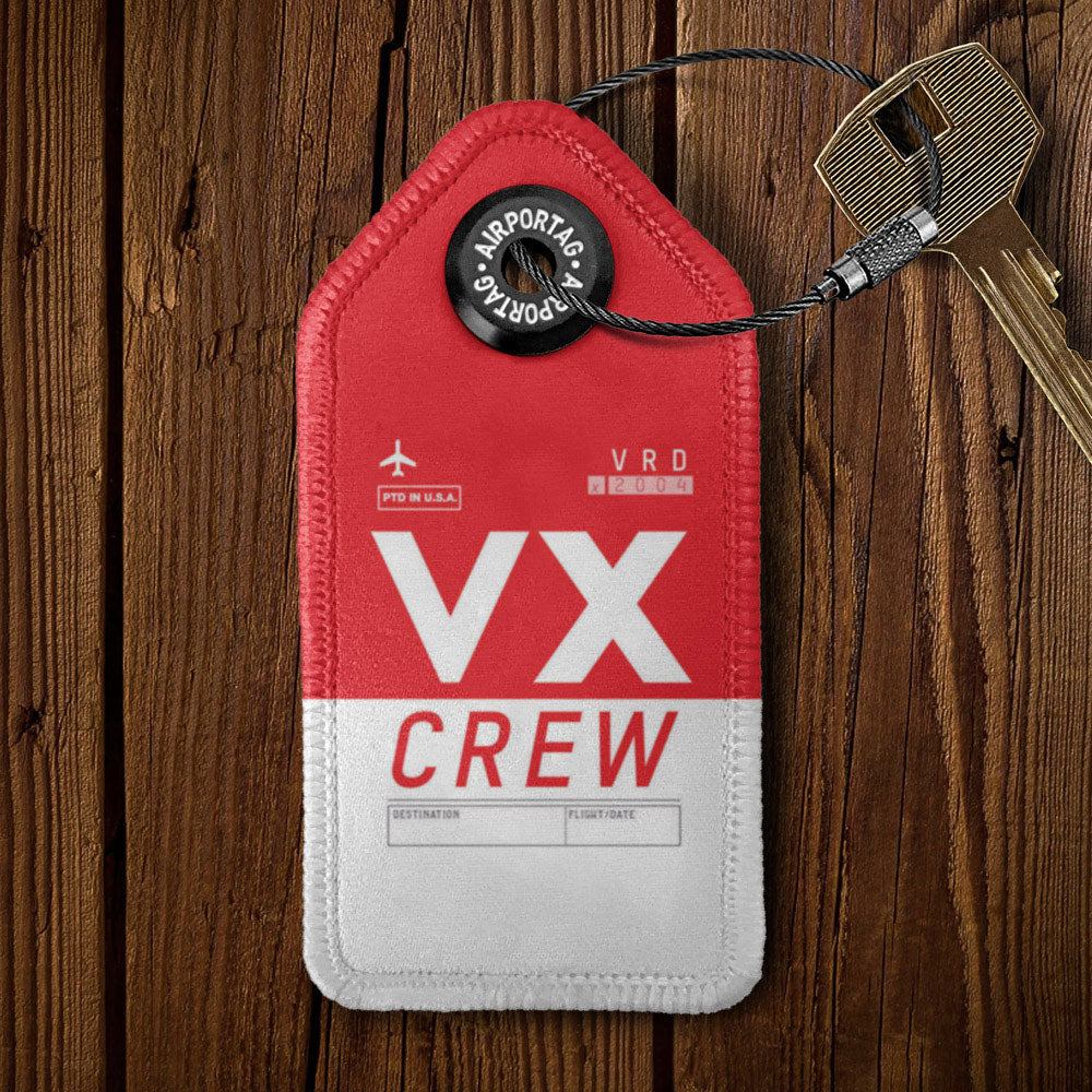 VX - レザー キーチェーン