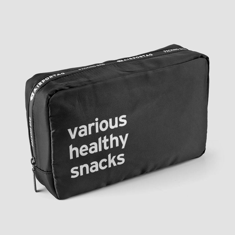 Various Healthy Snacks - Packing Bag