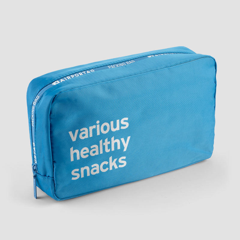 Various Healthy Snacks - Packing Bag