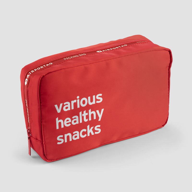 Various Healthy Snacks - Packing Bag