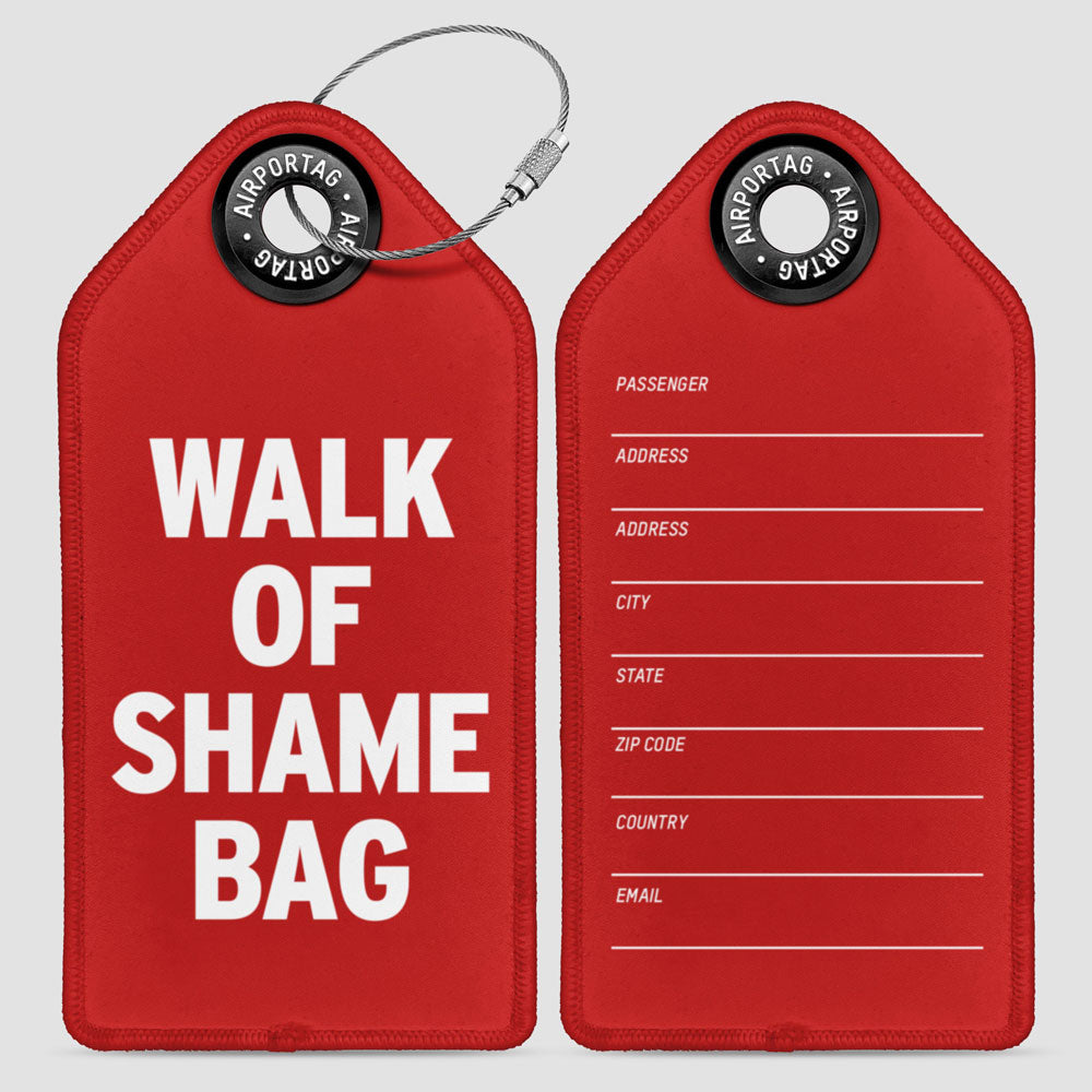 Walk Of Shame Bag - Luggage Tag