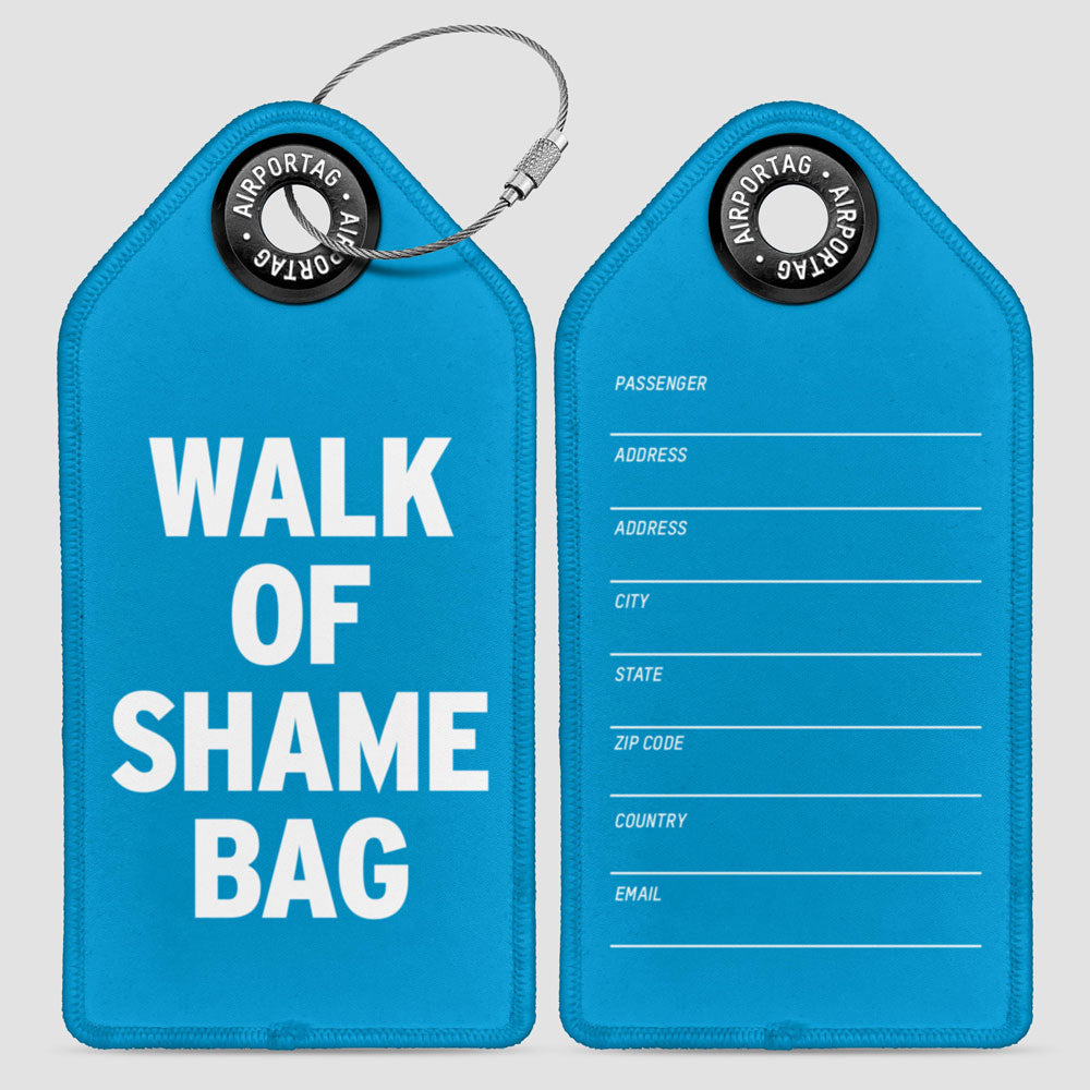 Walk Of Shame Bag - Luggage Tag