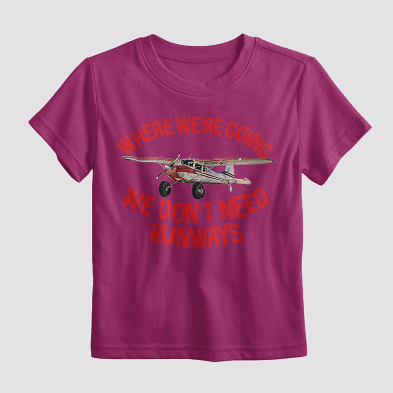Nous n'avons pas besoin de pistes - T-shirt pour enfants