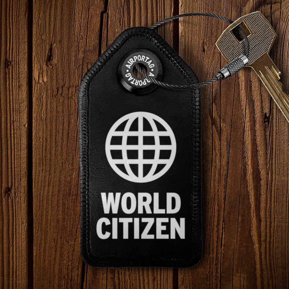 World Citizen - Tag Keychain