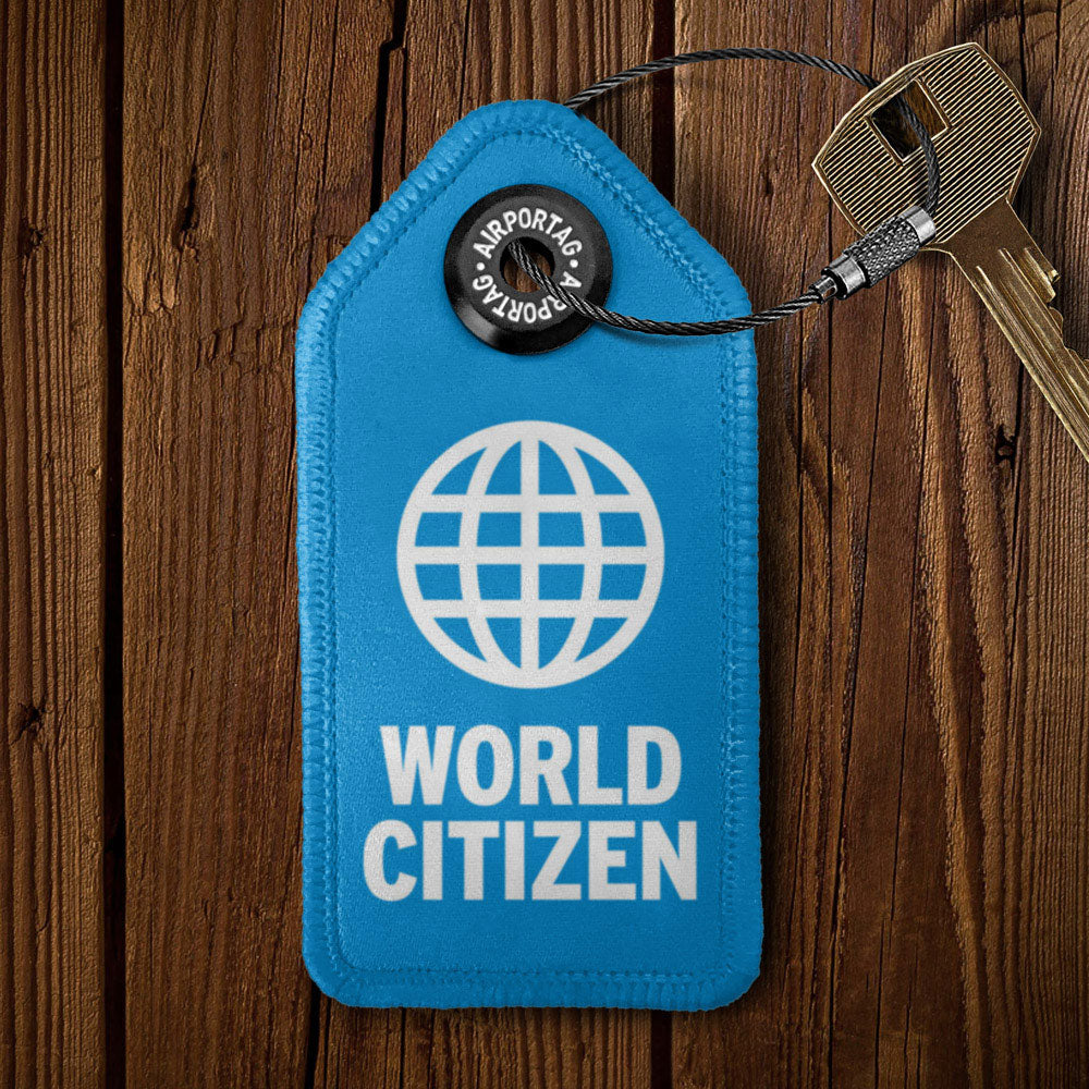 World Citizen - Tag Keychain