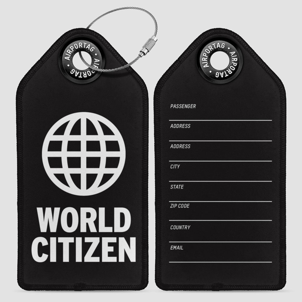 World Citizen - Luggage Tag