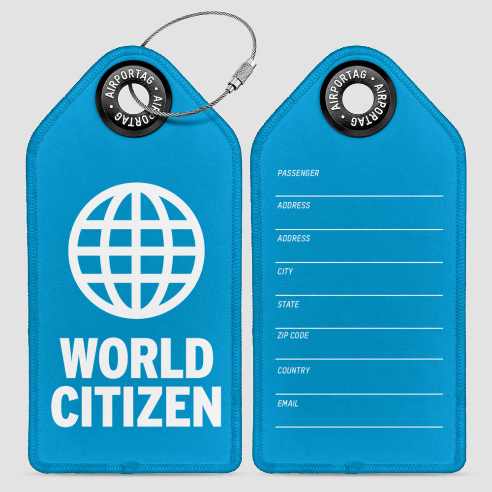World Citizen - Luggage Tag