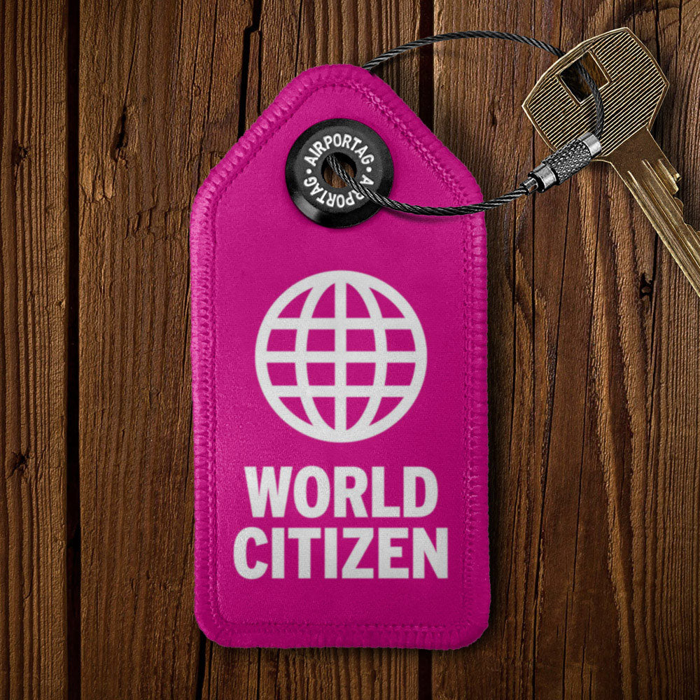 World Citizen - Tag Keychain