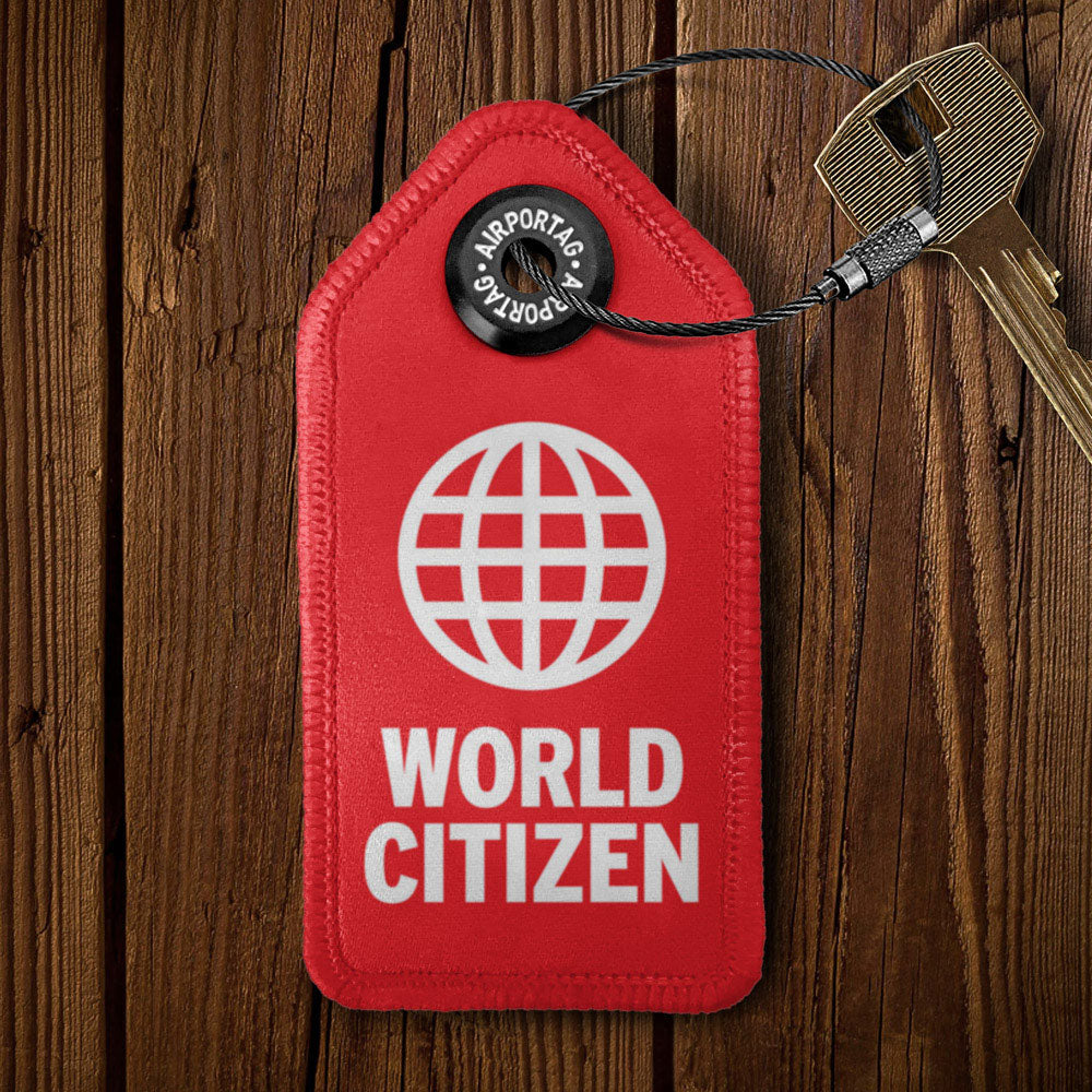 World Citizen - Tag Keychain