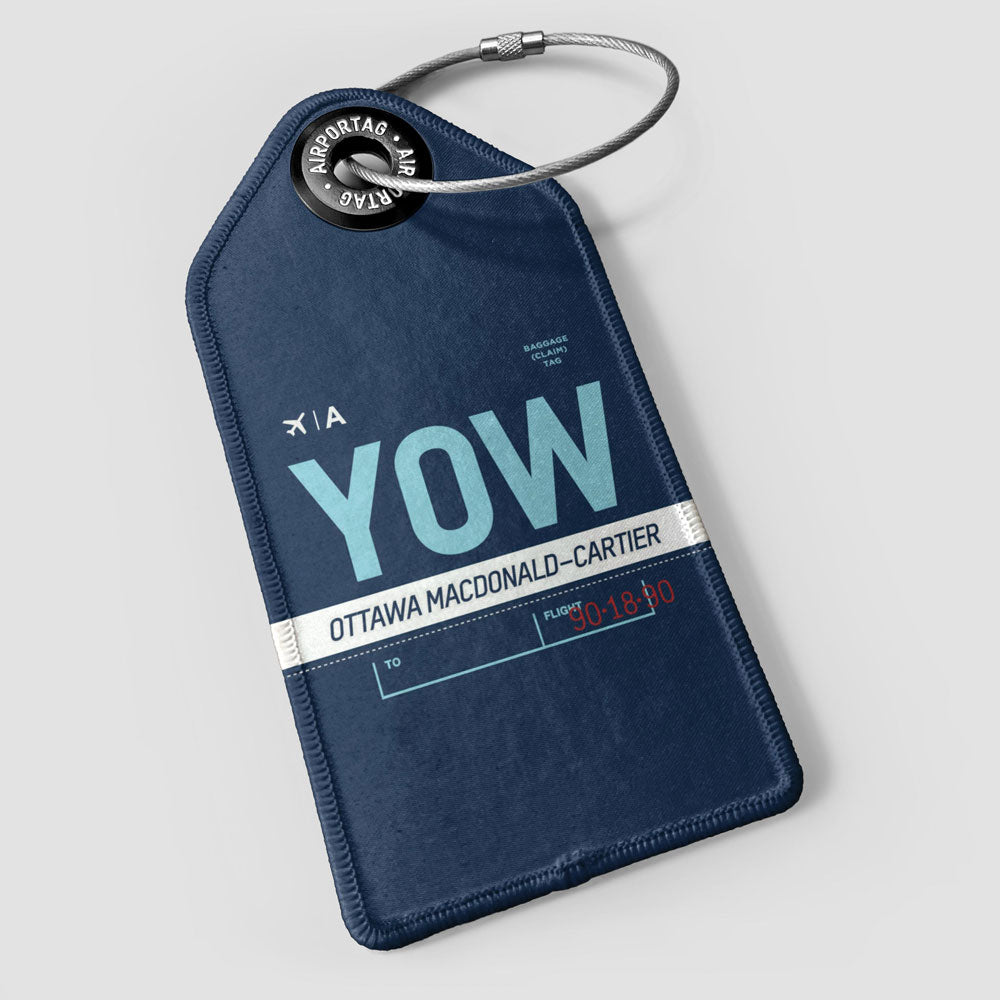 YOW - Étiquette de bagage