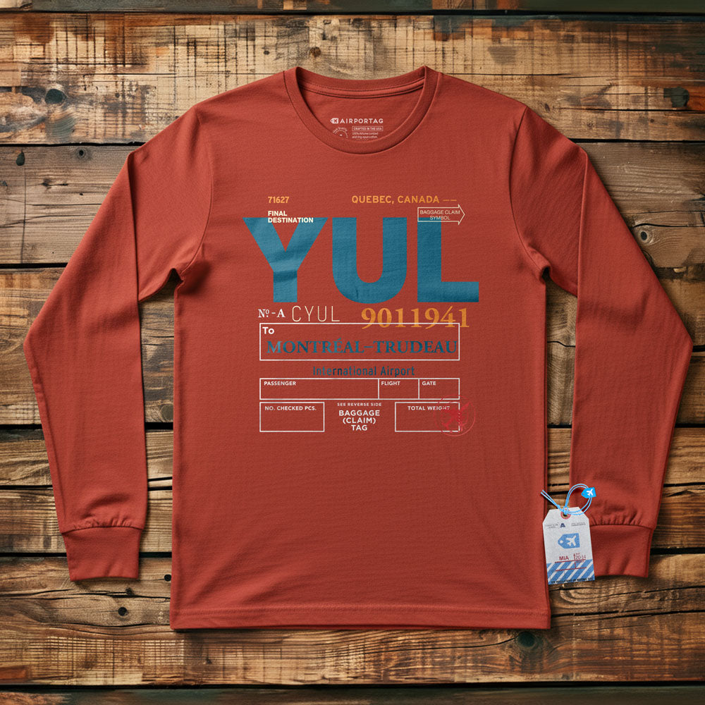 YUL Code - Long Sleeve T-Shirt