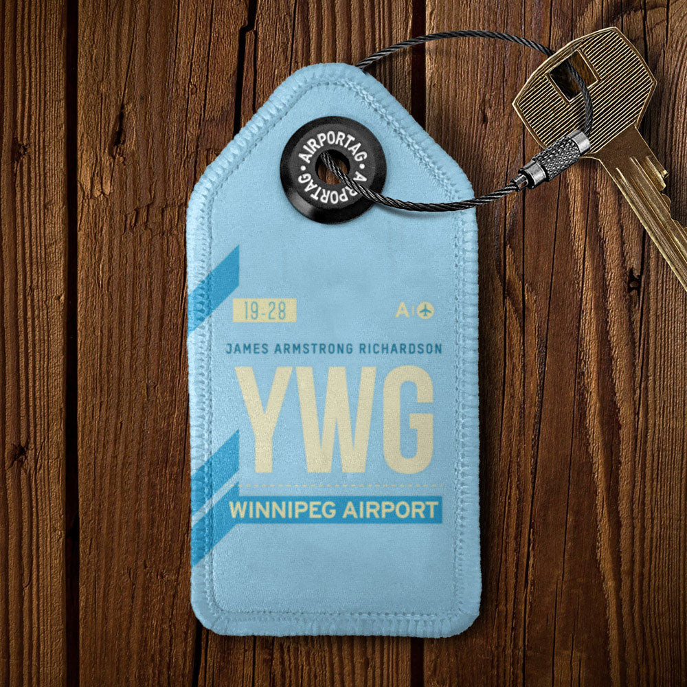 YWG - Porte-clés en cuir