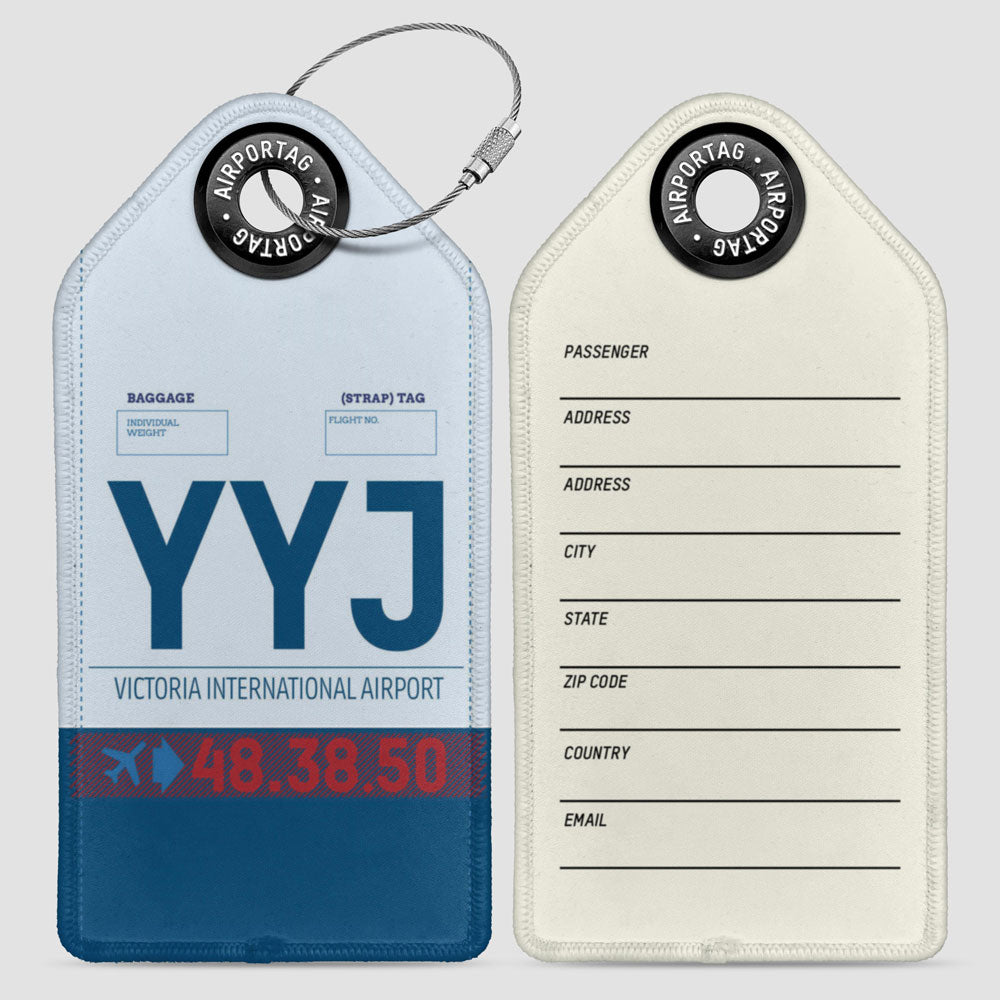 YYJ - Étiquette de bagage