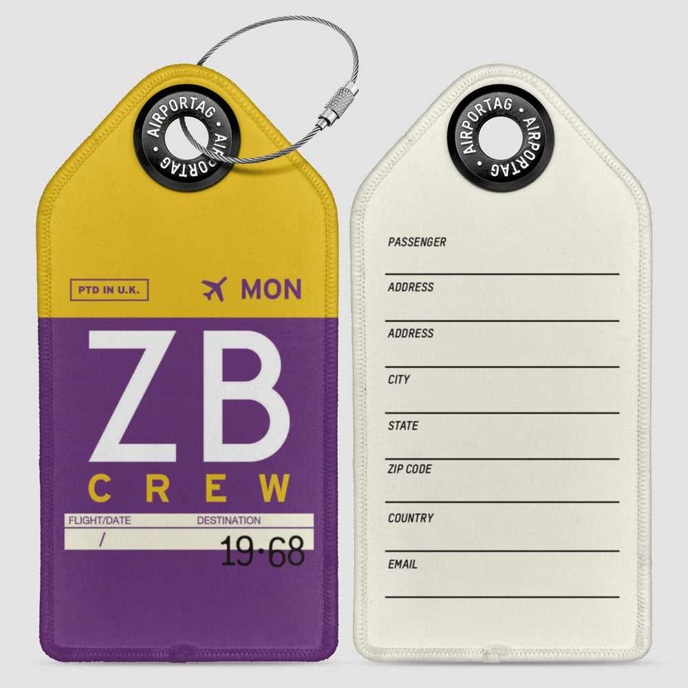 ZB - Luggage Tag