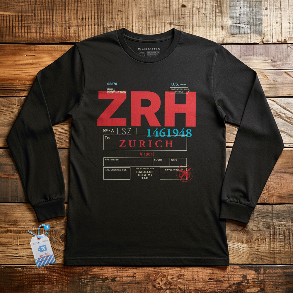 ZRH Code - Long Sleeve T-Shirt