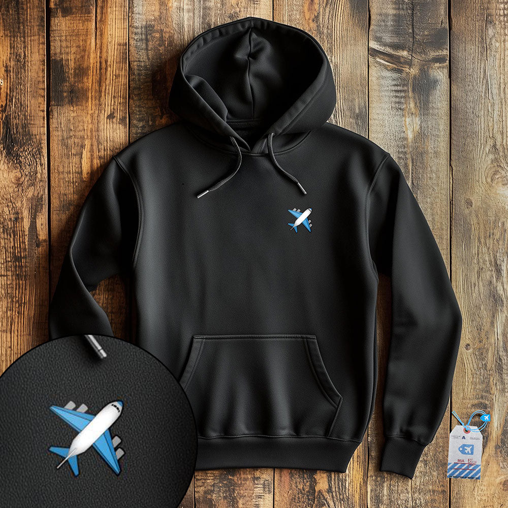 Emoji Plane Tiny - Pullover Hoodie