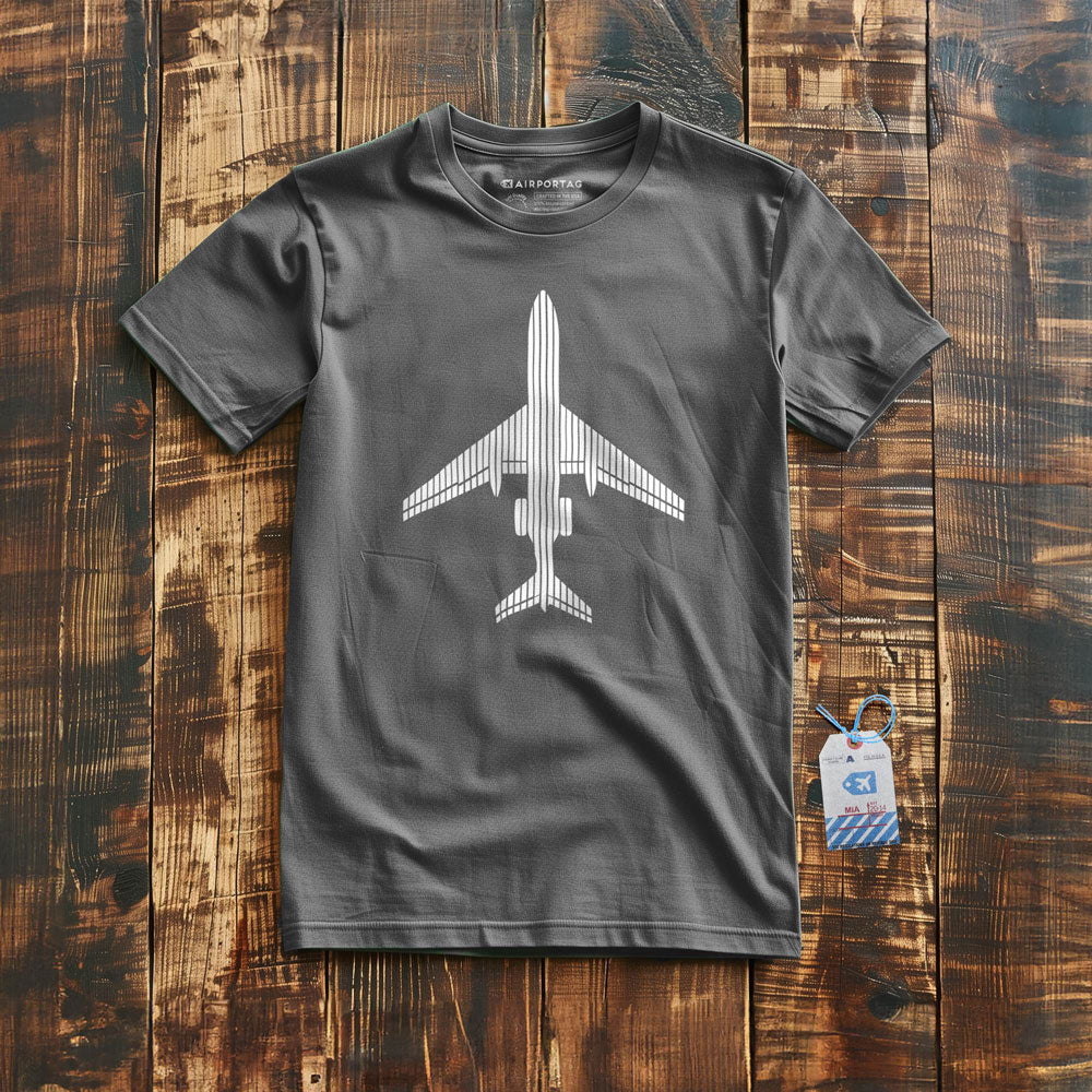 Plane Lines Lines - T-Shirt