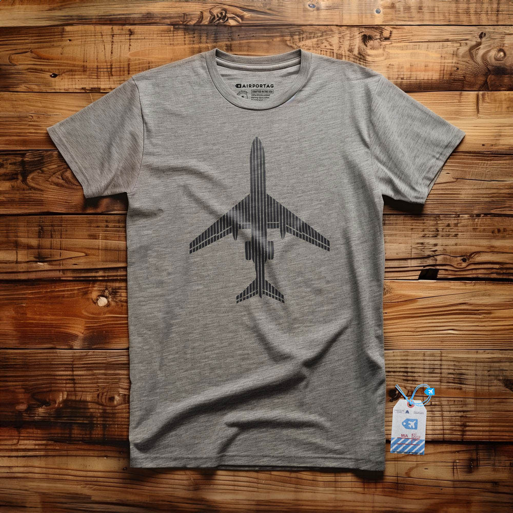 Plane Lines Lines - T-Shirt