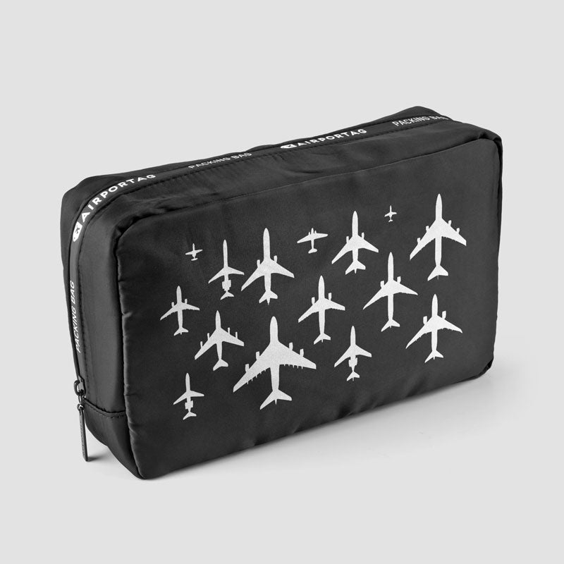 Planes Silhouettes - Packing Bag