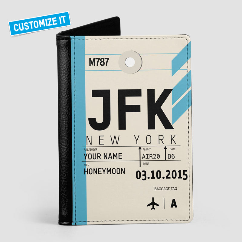 Airport Code - Custom Passport Cover