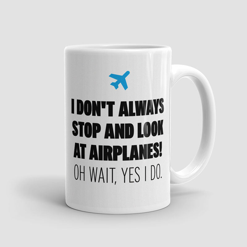 Look at Airplanes - Mug