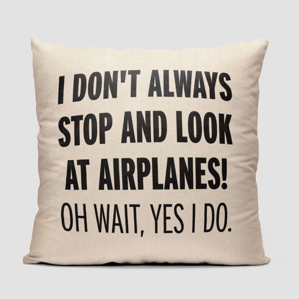 Look at Airplanes - Throw Pillow
