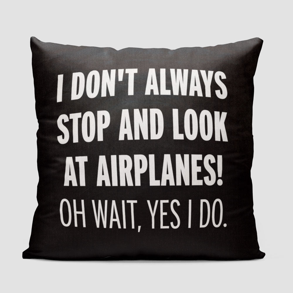 Look at Airplanes - Throw Pillow