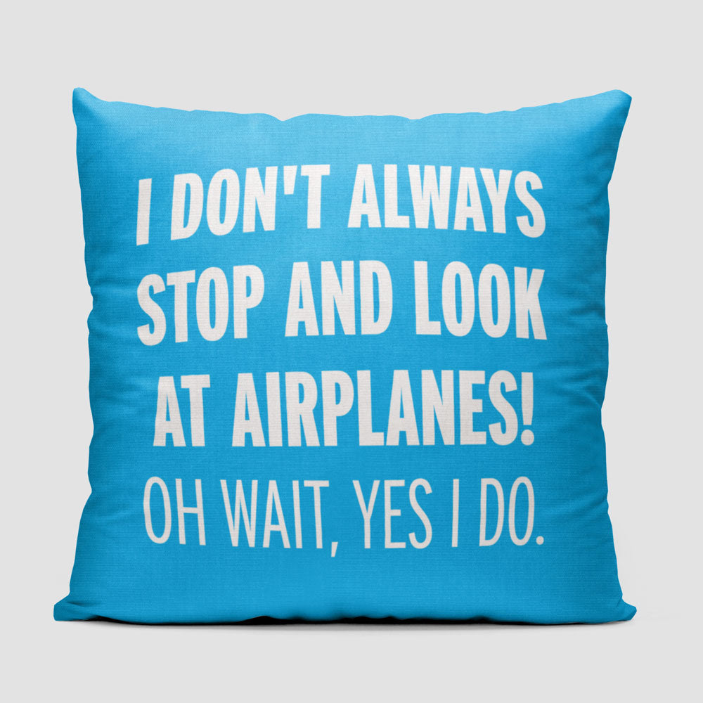 Look at Airplanes - Throw Pillow