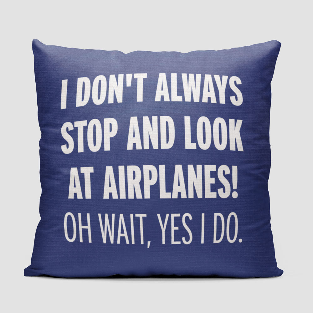 Look at Airplanes - Throw Pillow