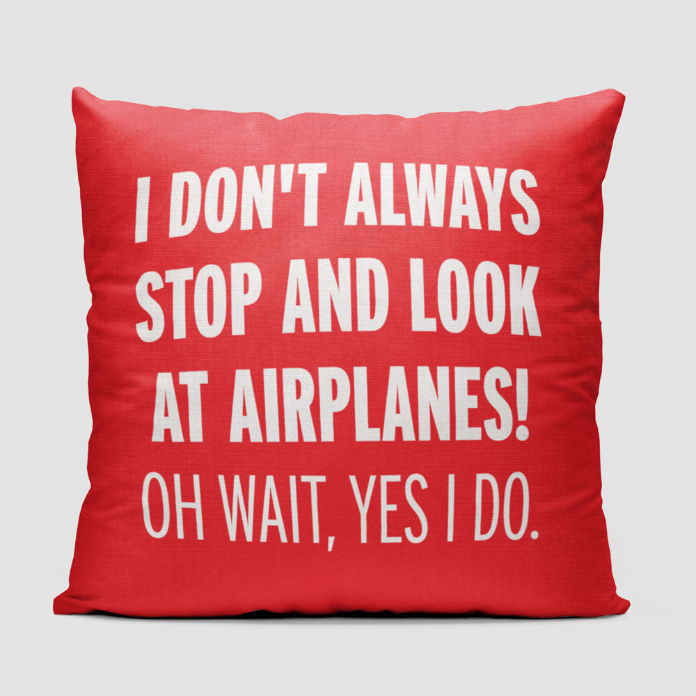 Look at Airplanes - Throw Pillow