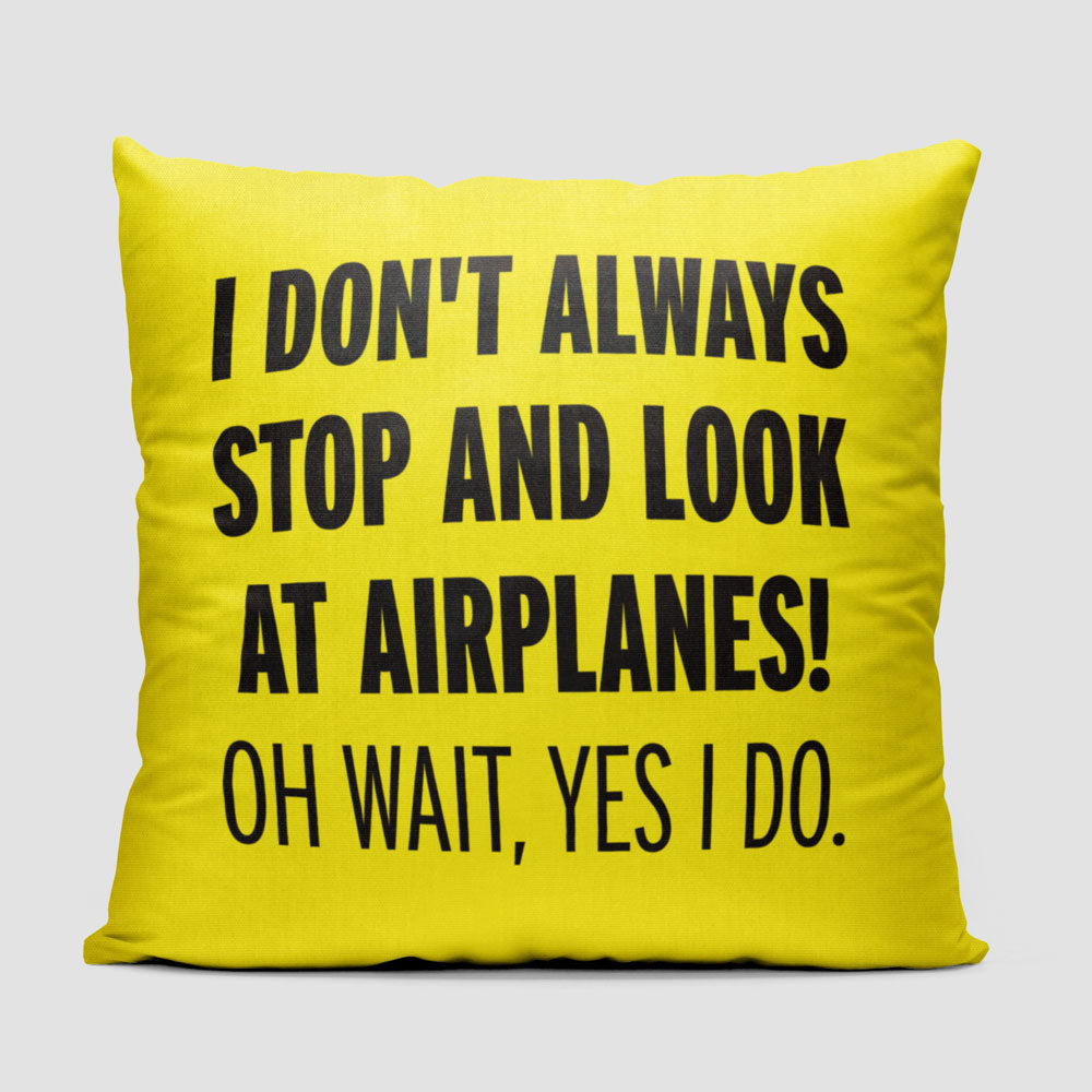 Look at Airplanes - Throw Pillow