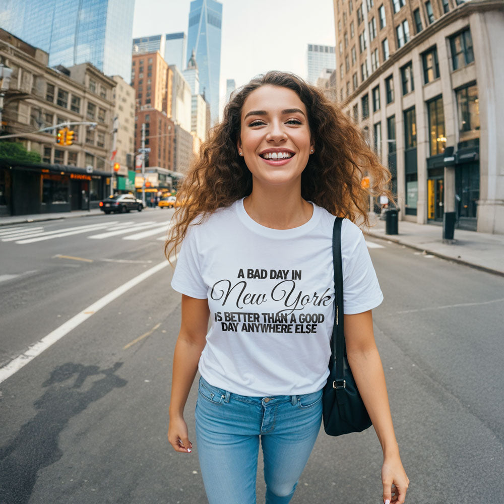 A Bad Day In - Custom T-Shirt