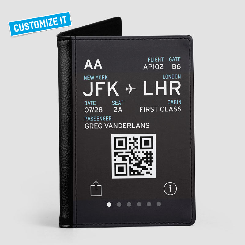 Digital Boarding Pass - Passport Cover