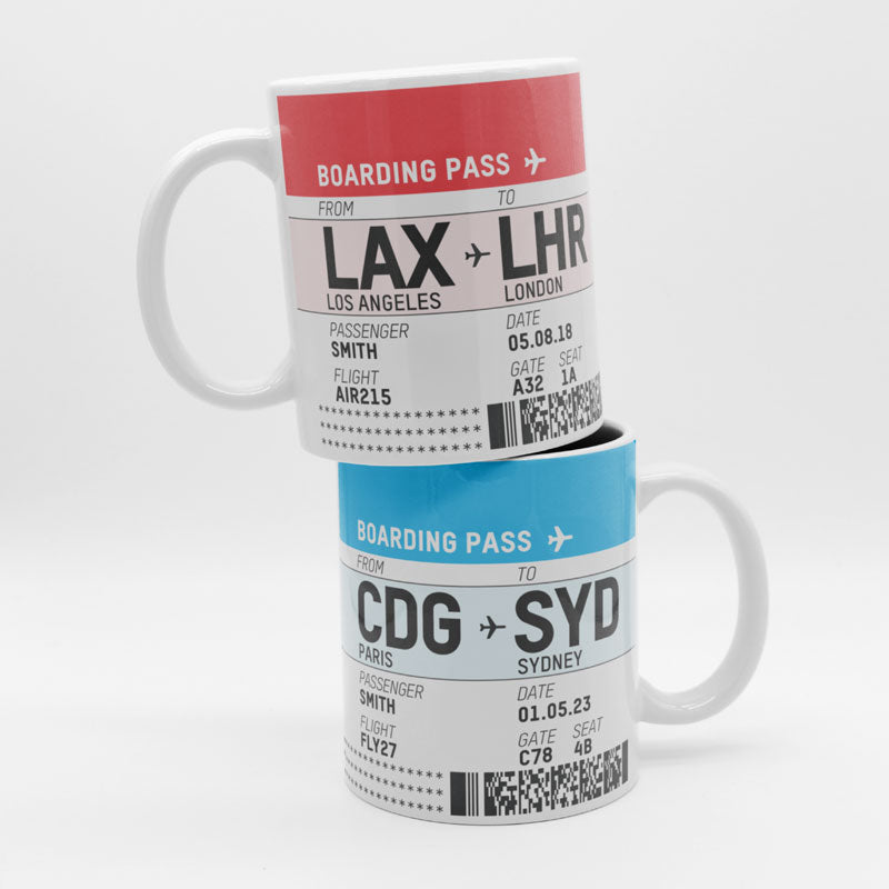 Boarding Pass - Mug