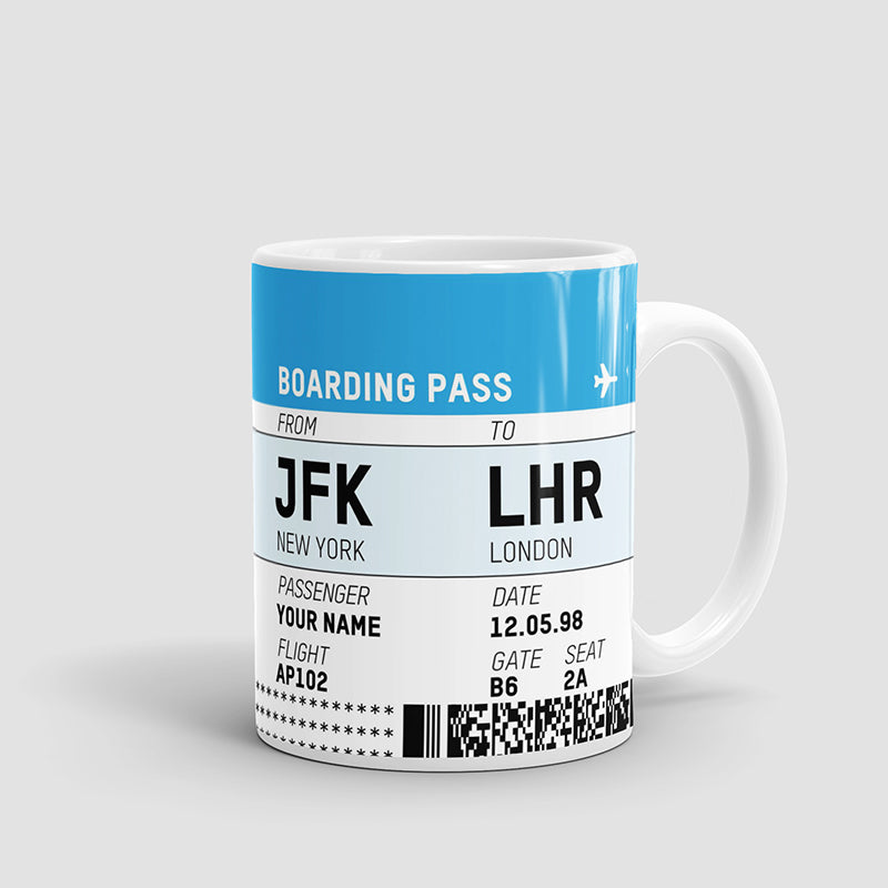Custom Bording Pass