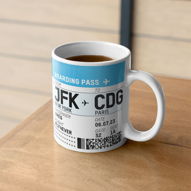 Boarding Pass - Mug