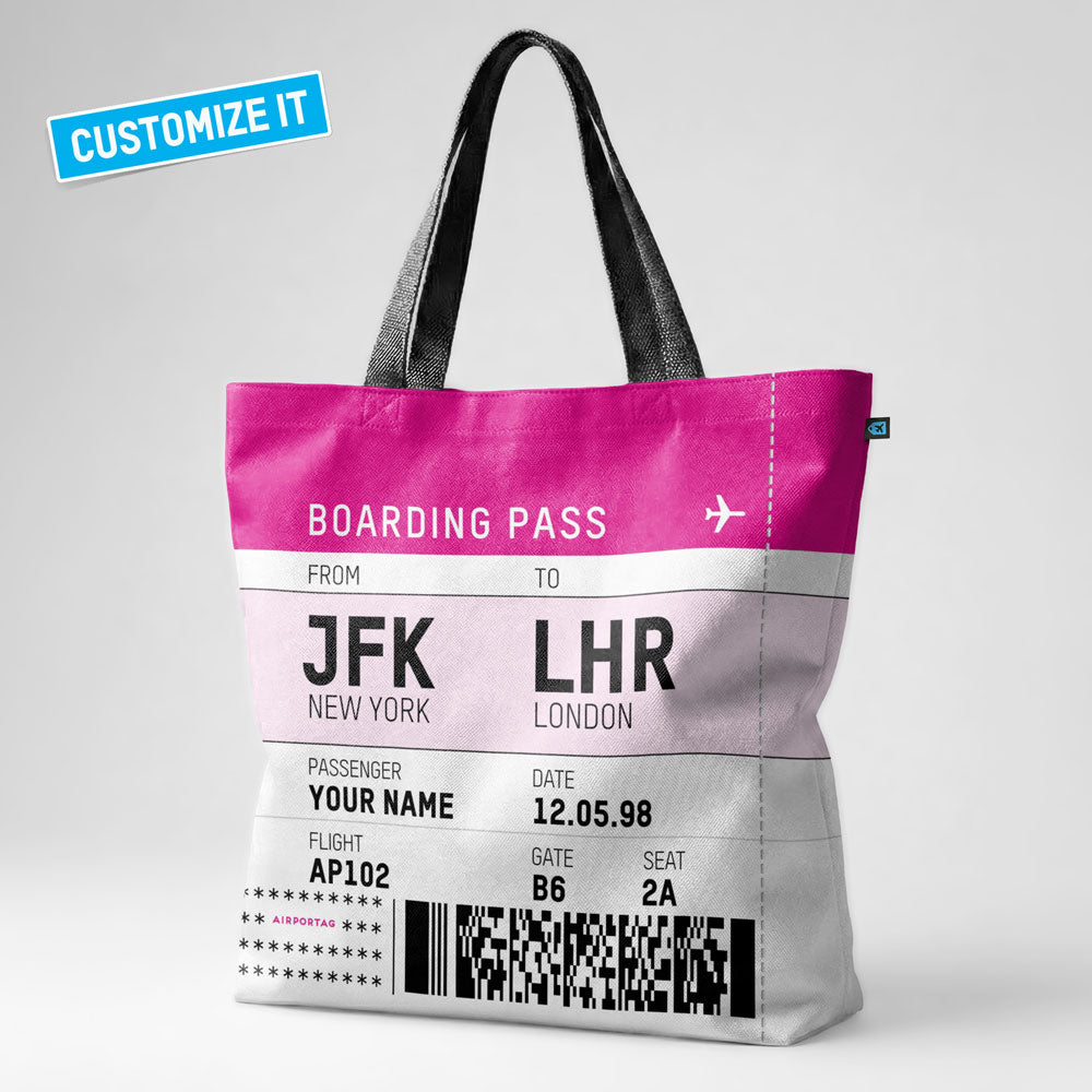 Boarding Pass - Tote Bag