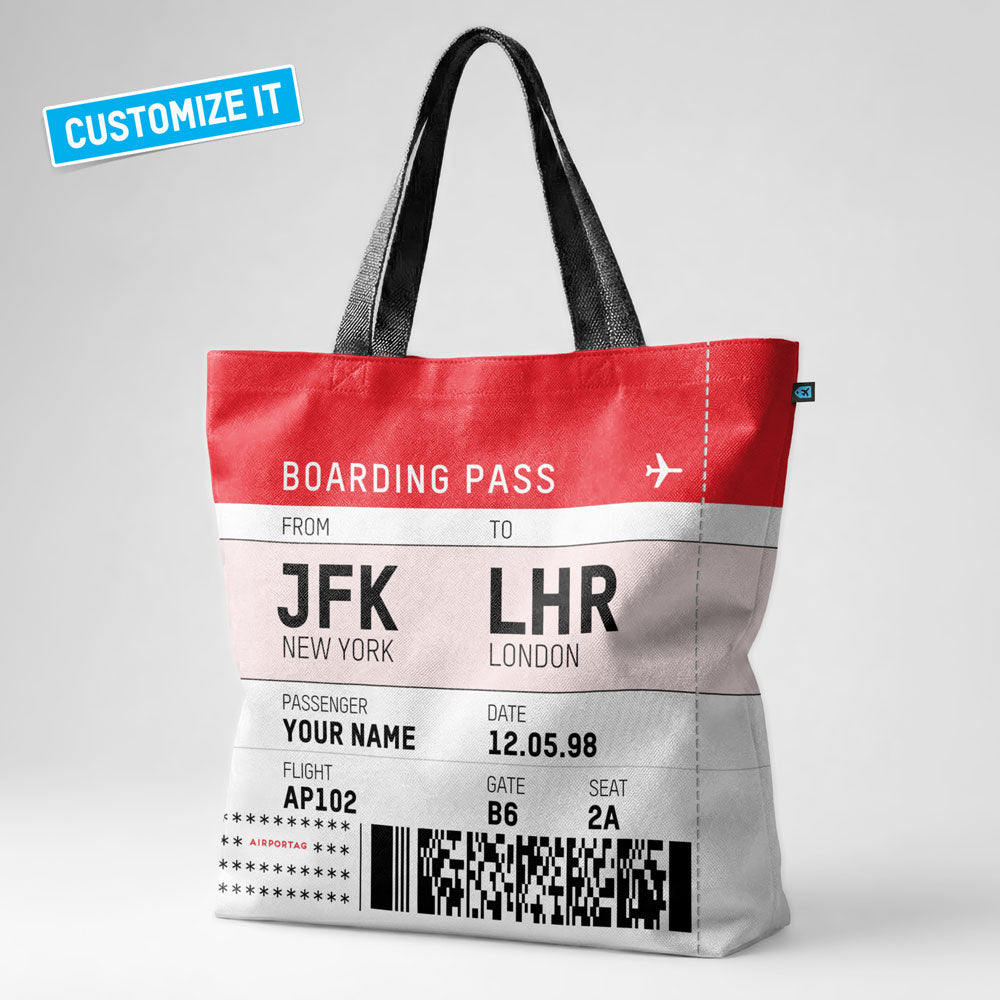 Boarding Pass - Tote Bag