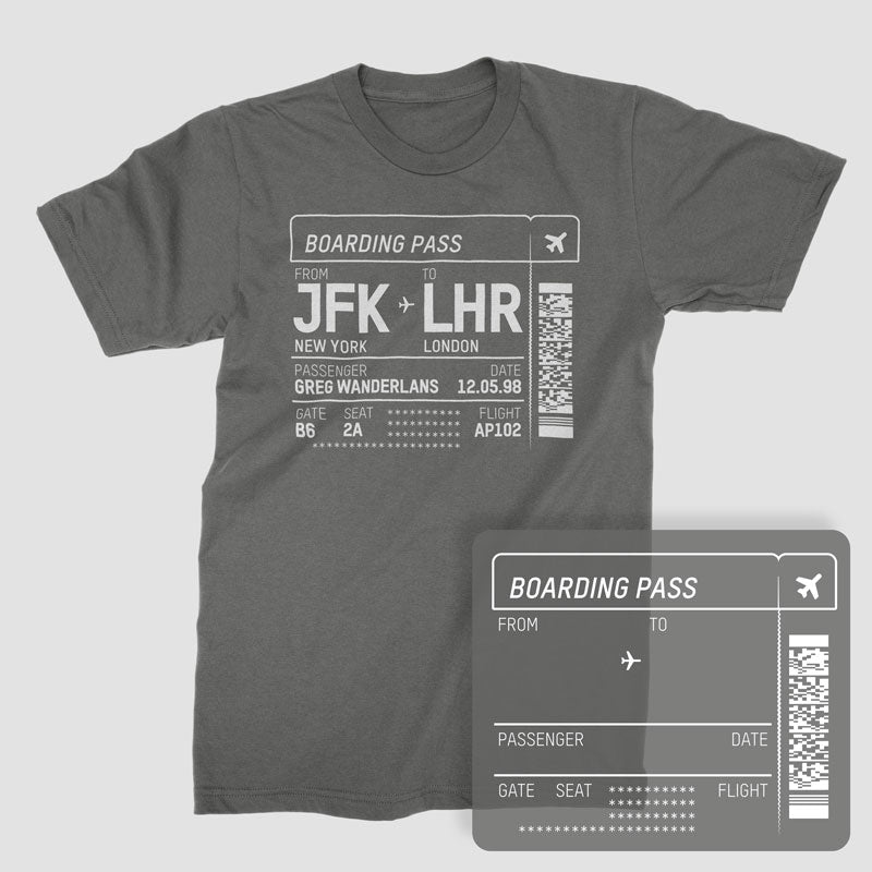 搭乗券 - Tシャツ