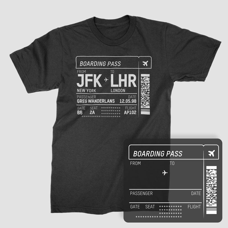 搭乗券 - Tシャツ