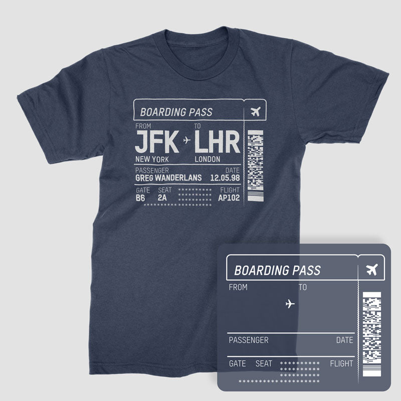 Boarding Pass - T-shirt