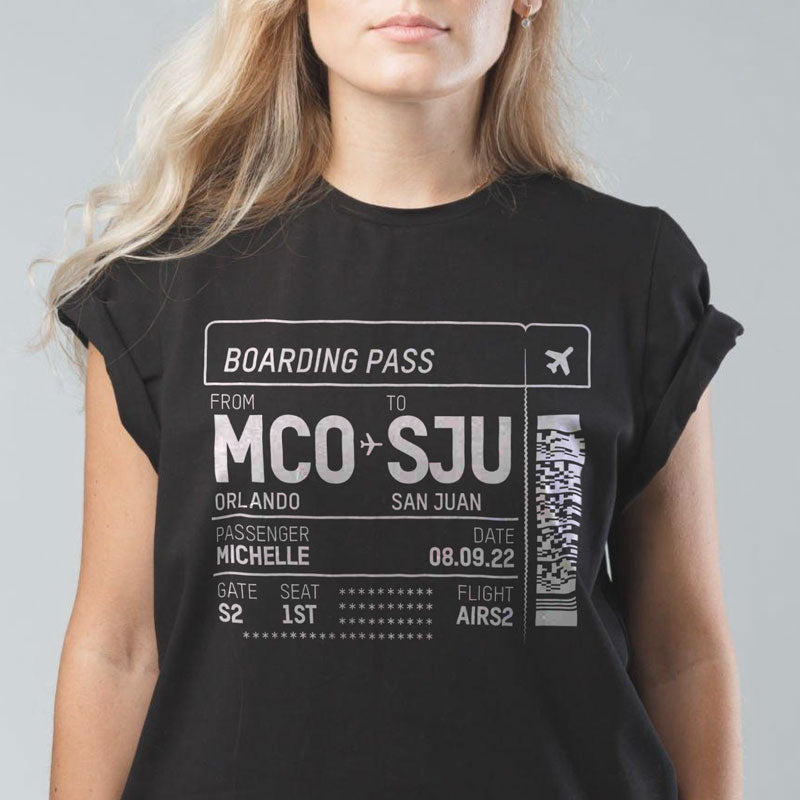 搭乗券 - Tシャツ