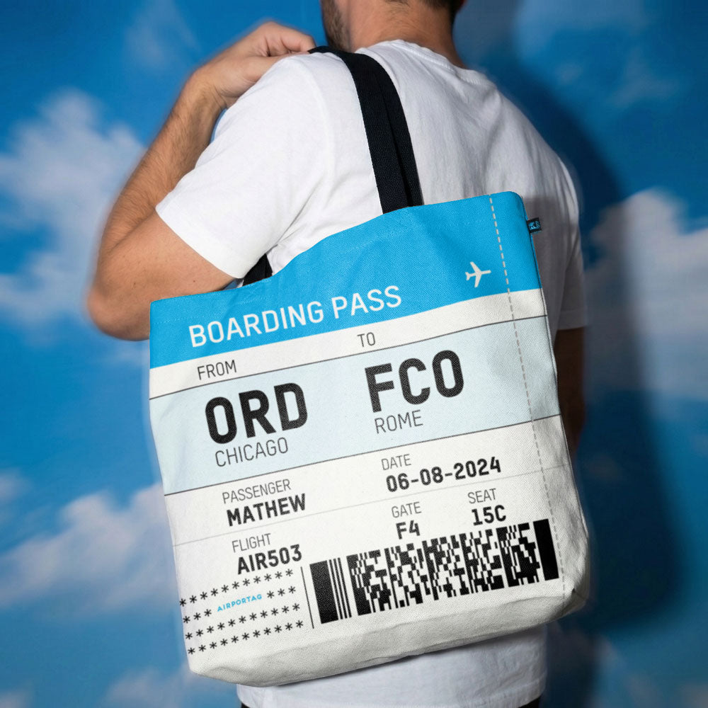 Boarding Pass - Tote Bag
