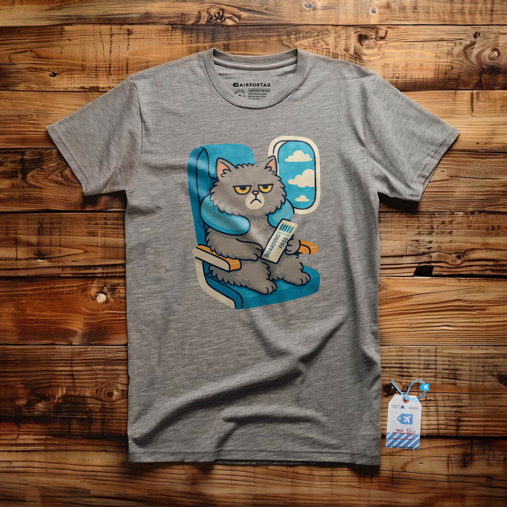 Bored Cat - T-Shirt