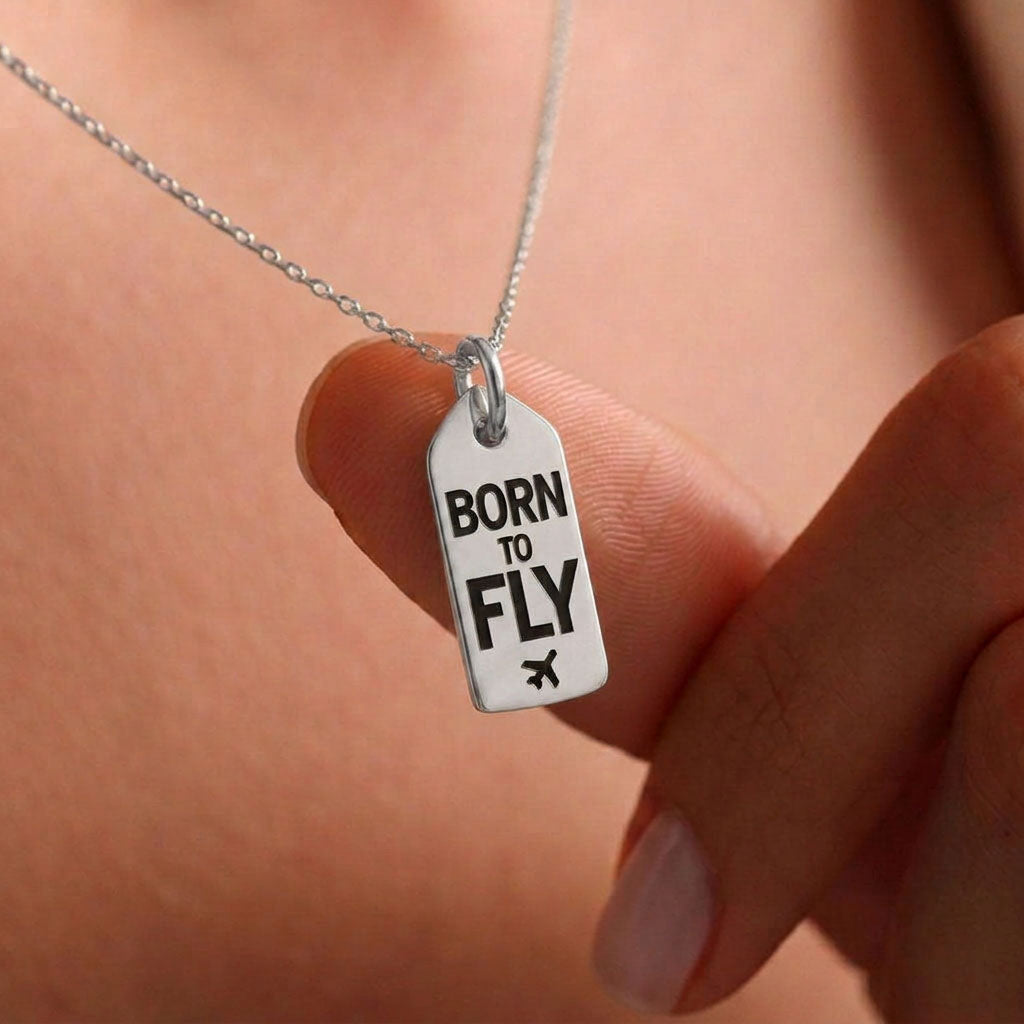 Born To Fly - Mini Tag - Charm