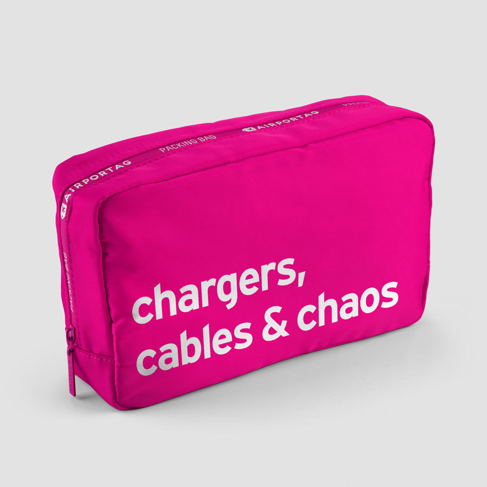 Chargers, Cables & Chaos - Packing Bag