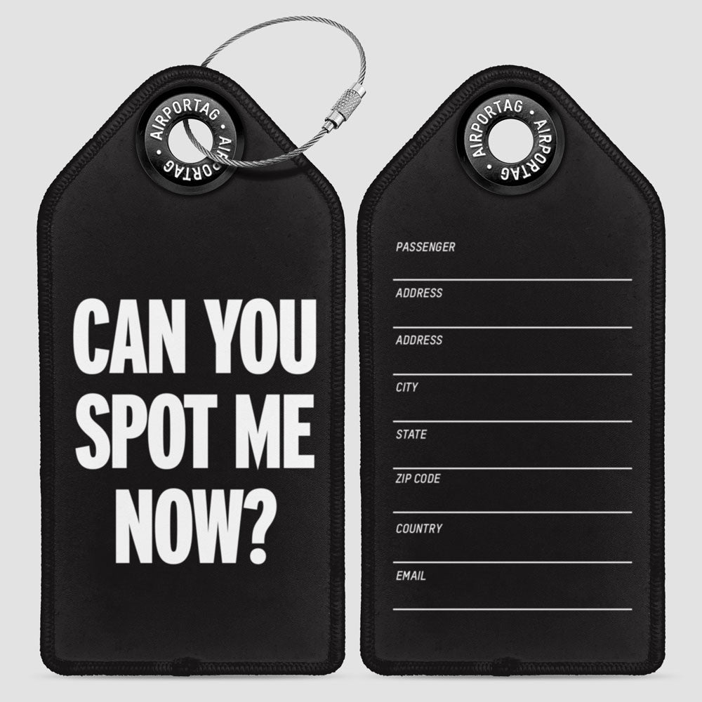 Can You Spot Me Now? - Luggage Tag