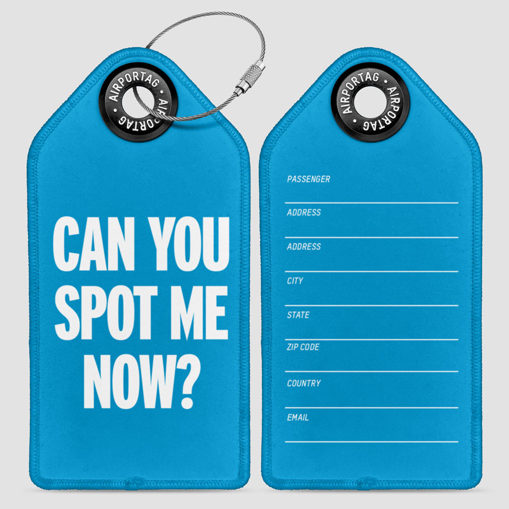 Can You Spot Me Now? - Luggage Tag