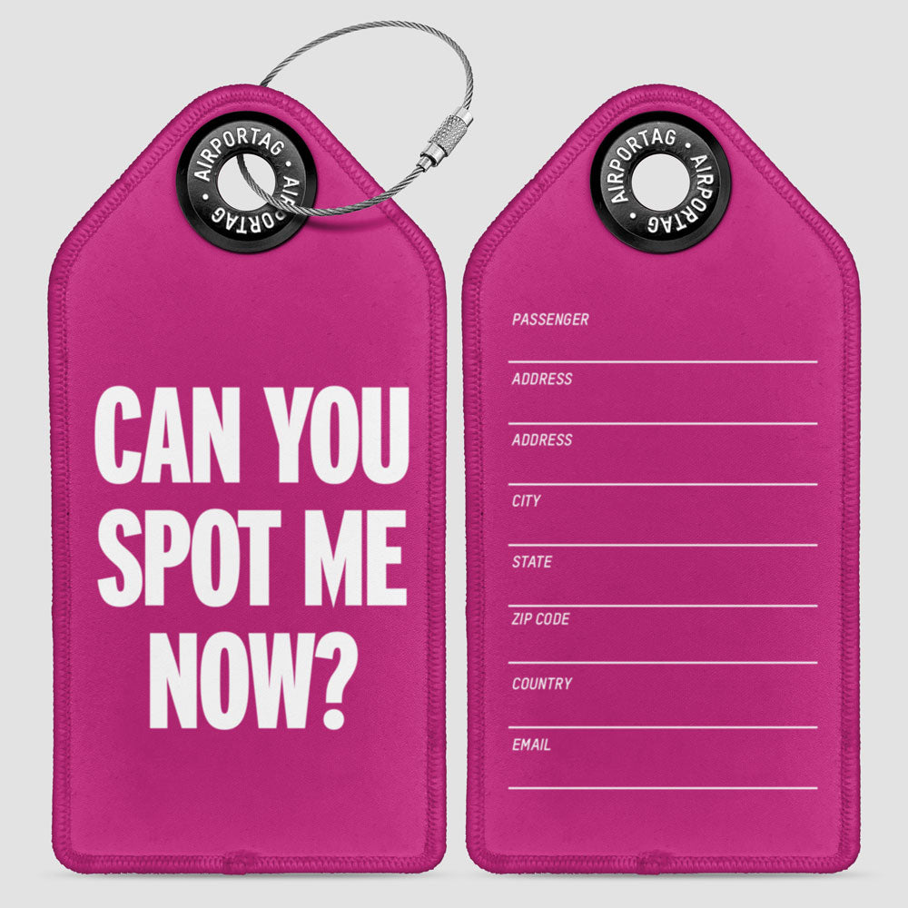 Can You Spot Me Now? - Luggage Tag